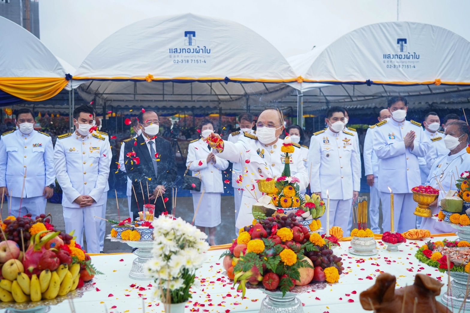 ม.รามคำแหง บวงสรวงพ่อขุนฯ ในโอกาสวันสถาปนามหาวิทยาลัย ครบรอบ 51 ปี