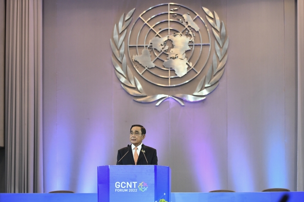 นายกฯ ปาฐกถาเวที GCNT Forum 2022 มุ่งบรรลุ “เป้าหมายกรุงเทพฯ ว่าด้วยเศรษฐกิจ BCG”