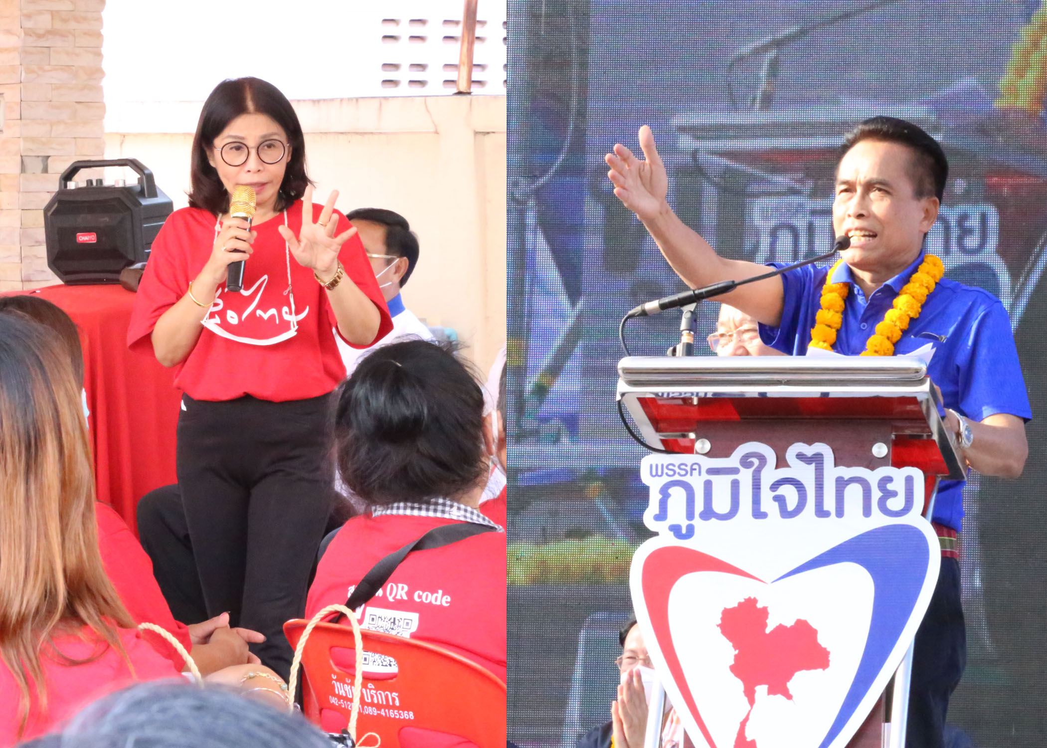 ศึกวัดบารมี"ภูมิใจไทย-เพื่อไทย"ชี้อนาคตการเมืองถิ่นเสื้อแดง