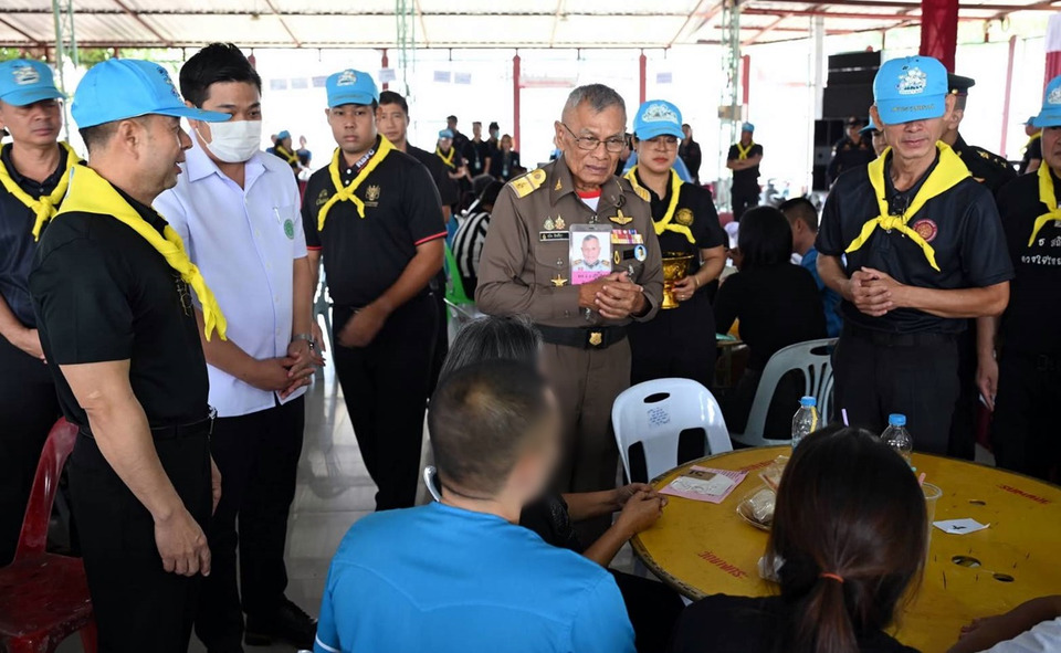 กรมวังผู้ใหญ่ 904 ตรวจเยี่ยมเรือนจำกลางราชบุรี มอบบัตรผู้พิการ–ดูงานพัฒนาผู้ต้องขัง