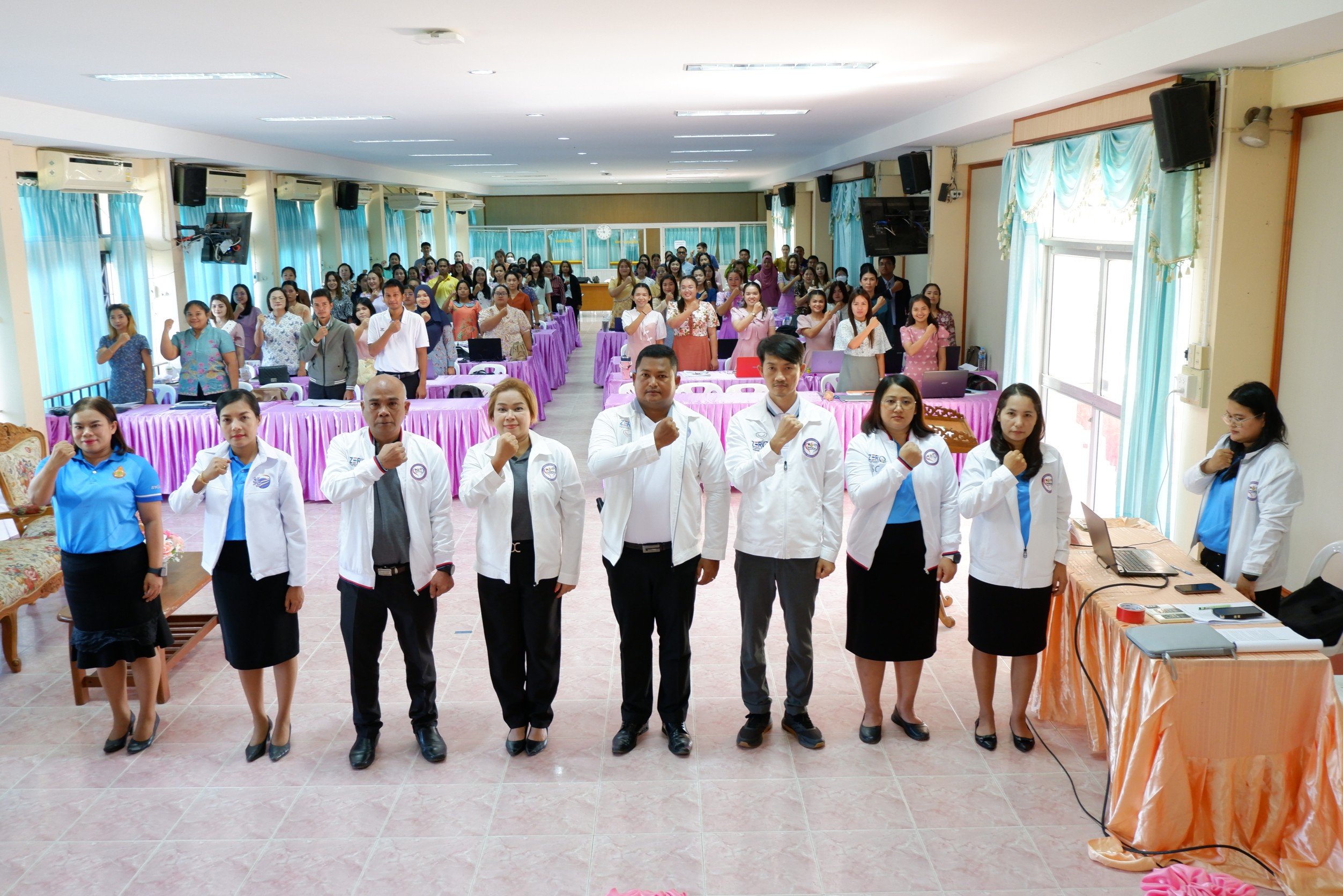 สพป.ตรัง เขต 2 ประกาศเขตสุจริตแสดงเจตจำนงต่อต้านการทุจริตทุกรูปแบบ รุ่นที่ 2