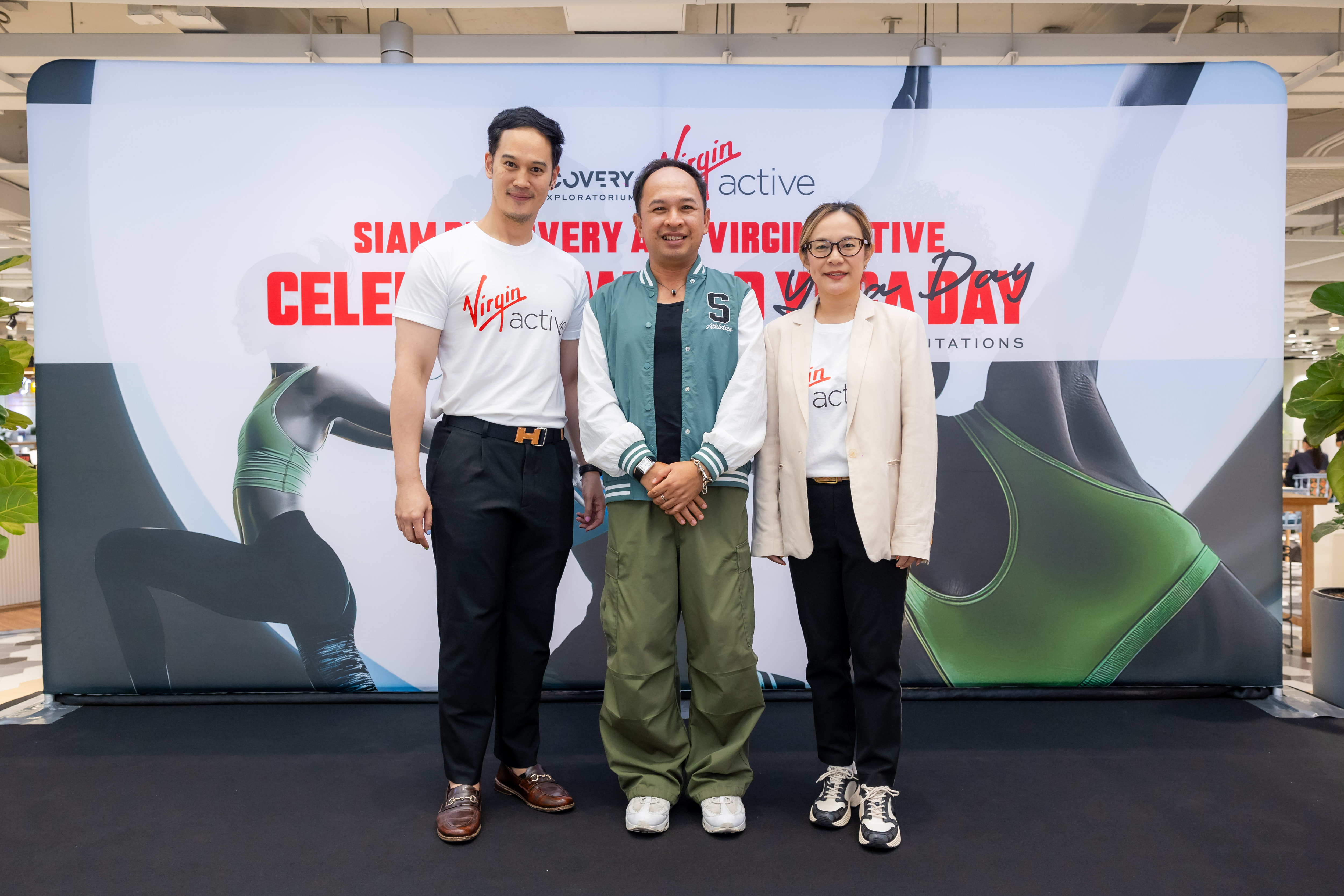 สยามดิสคัฟเวอรี่  ร่วมกับ เวอร์จิ้น แอ็คทีฟ จัด “Celebrate World Yoga Day” ฉลองวันโยคะสากล