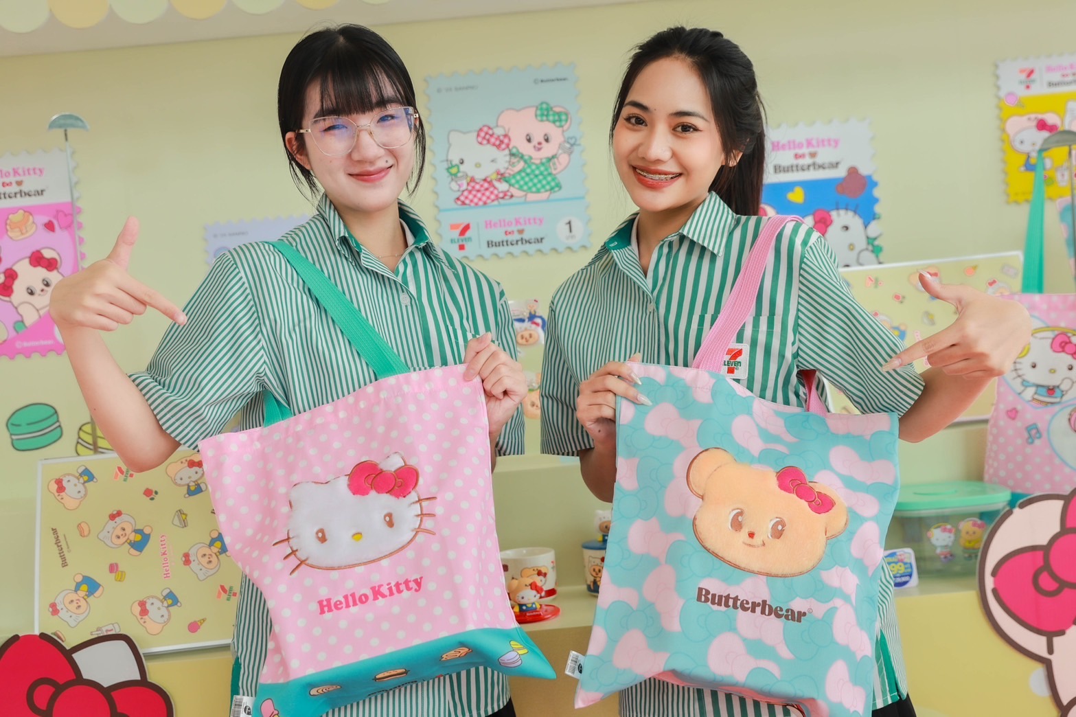 ใครยังไม่มีของพรีเมียมเซเว่นฯ แสตมป์ Hello ฮีลใจ น้องเนย x พี่คิตตี้ รีบสะสมด่วนก่อนหมด!