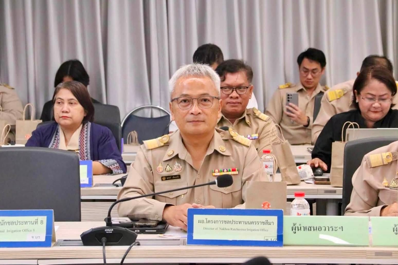 โคราชน้ำเขื่อนเหลือ 34% ฝนทิ้งช่วงยาว ชลประทานเตือนประหยัดน้ำ เฝ้าระวังปีหน้า