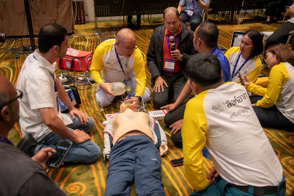 สิงห์อาสา ส่งเครือข่ายกู้ภัยฯ ร่วมอบรม The 7th EMS ASIA Thailand 2025 เพิ่มศักยภาพการกู้ชีพ โดยสมาคมแพทย์ฉุกเฉินนอกโรงพยาบาลประเทศไทย
