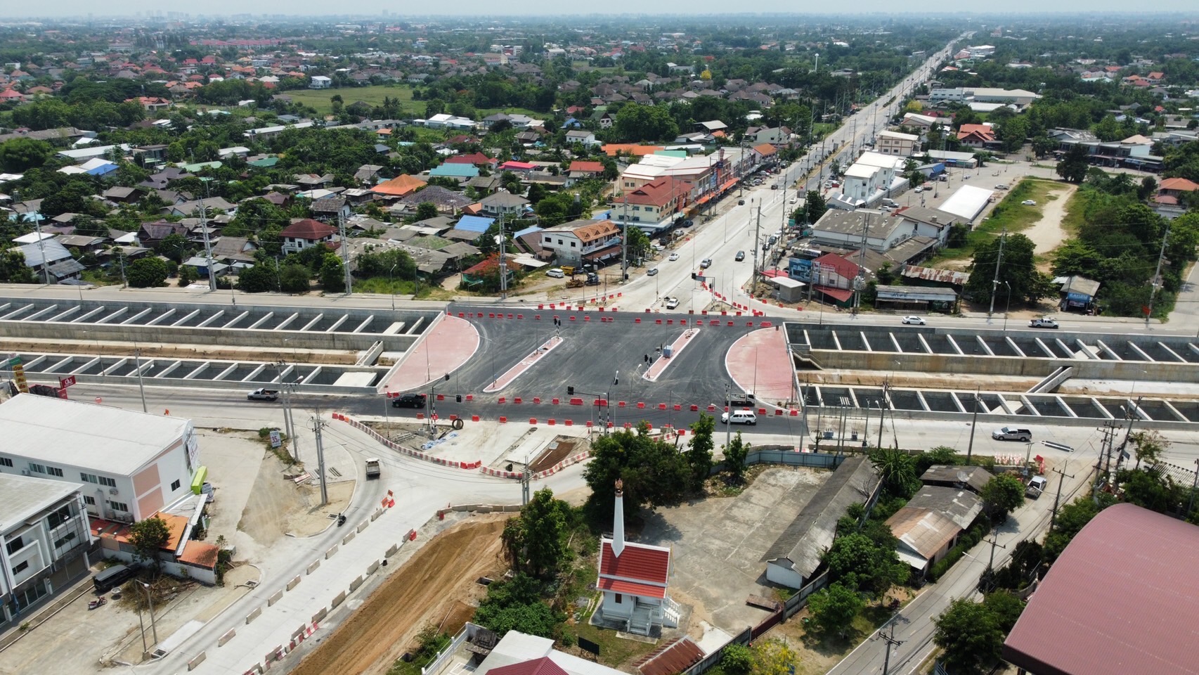ทช.สร้างทางลอดถนนเลี่ยงเมืองสันป่าตอง – หางดง เสร็จแล้ว เสริมศก.ท่องเที่ยวพื้นที่-จังหวัดใกล้เคียง 