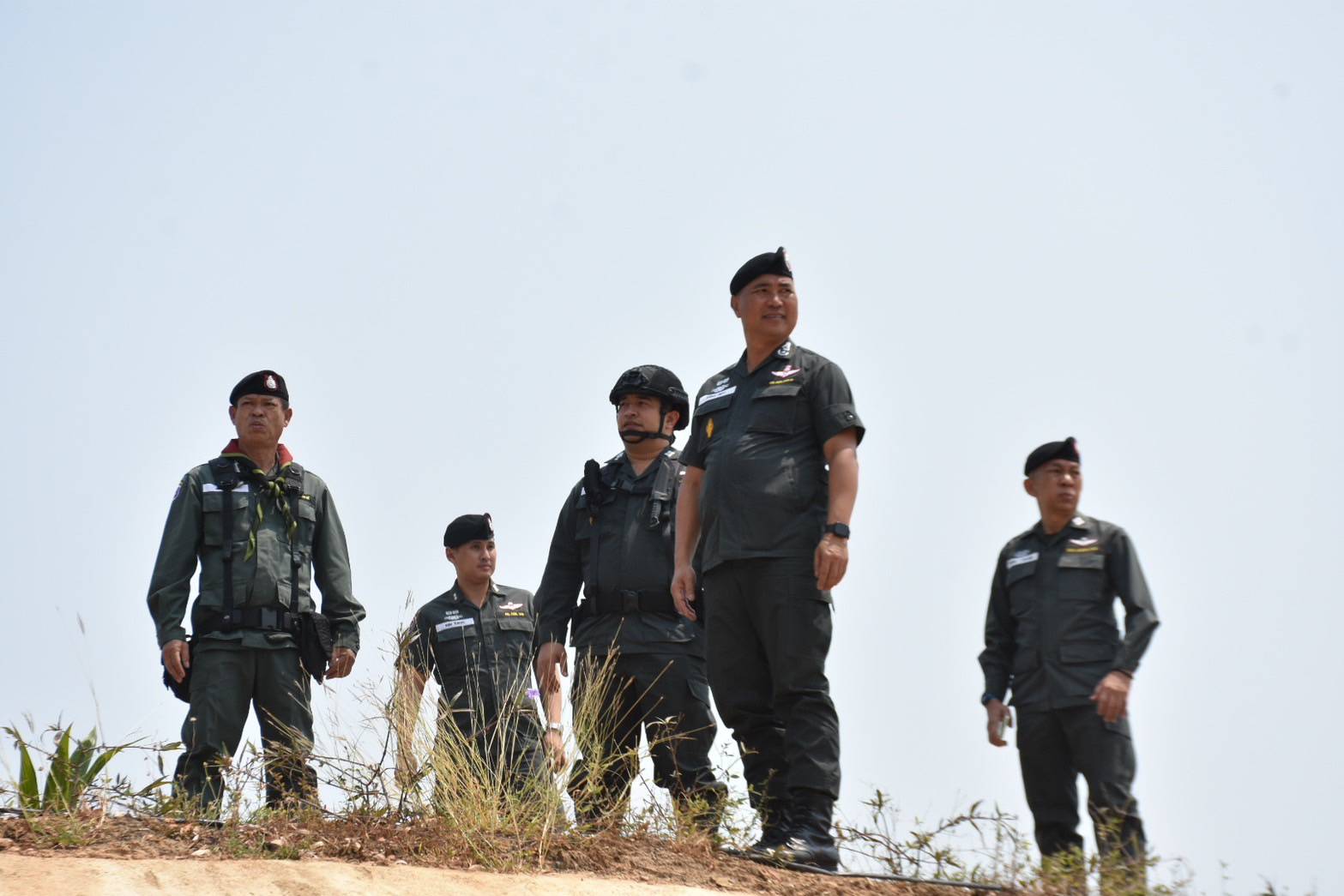 ชายแดนแม่สอด ผู้บังคับการ ตชด.ภาค 3 นำกำลังหน่วย COMMANDO ชุด "หัสดิน" ออกลาดตระเวณ ชายแดนไทย-เมียนมา