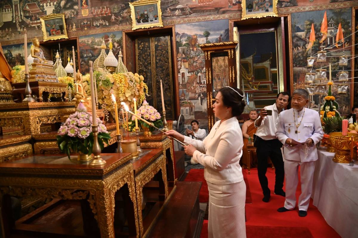 "ไทยทอง กู๊ด เด็นทัล" จัดพิธีสวดมนต์สรรเสริญพุทธคุณ ในวันดาวพฤหัสบดีย้ายเข้าสู่ราศีพฤกษภ 
