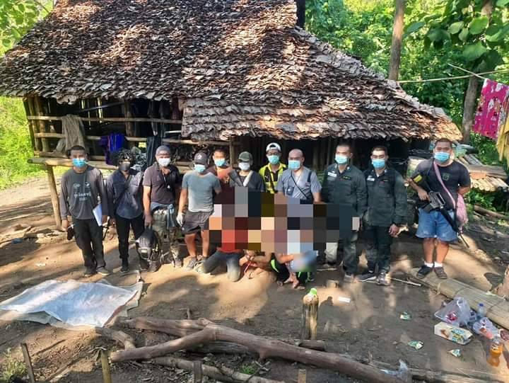ทหารพราน-ตำรวจสนธิกำลังจับกุม  ขบวนการขนยาเสพติด ยึดยาบ้าพร้อมฝิ่นดิบ
