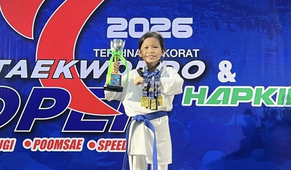 “น้องฟองดูว์” นักเทควันโดชัยภูมิ ฟอร์มสุดปัง คว้า 4 ทอง 2 ถ้วย ศึก Taekwondo & Hapkido 2026