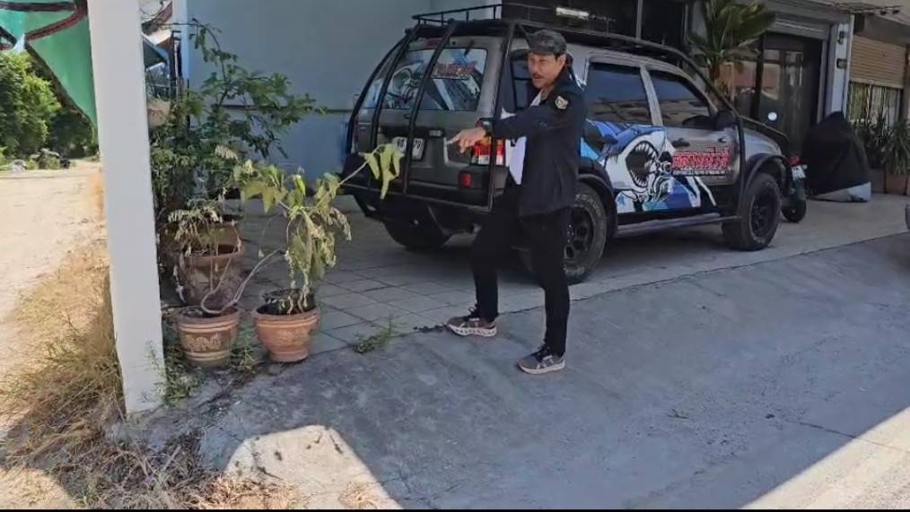 สองโจรขโมยปั๊มน้ำแรงสูงและโบลวเวอร์เป่าลมเจ้าของเพจข่าวดังเมืองพัทยา 