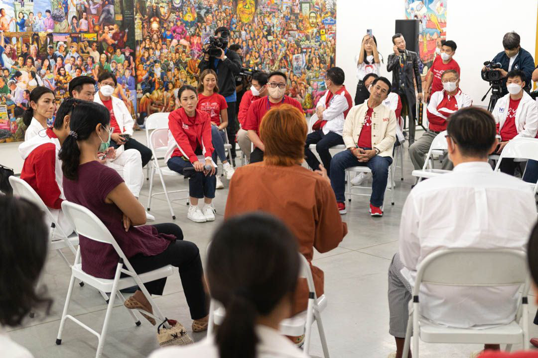 “แพทองธาร” นำทีมเพื่อไทยแลกเปลี่ยนมุมมองนักวิชาการ- ศิลปิน หวังผลักดันให้เชียงใหม่เป็นเมืองแห่งความคิดสร้างสรรค์