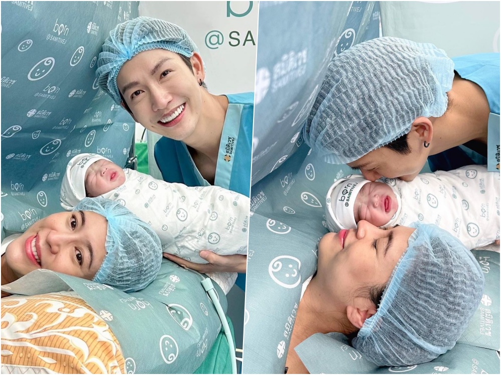คลอดแล้ว! "น้องพีร์เจ" ลูก "ดีเจพุฒ - จุ๋ย" น่ารักน่าชัง