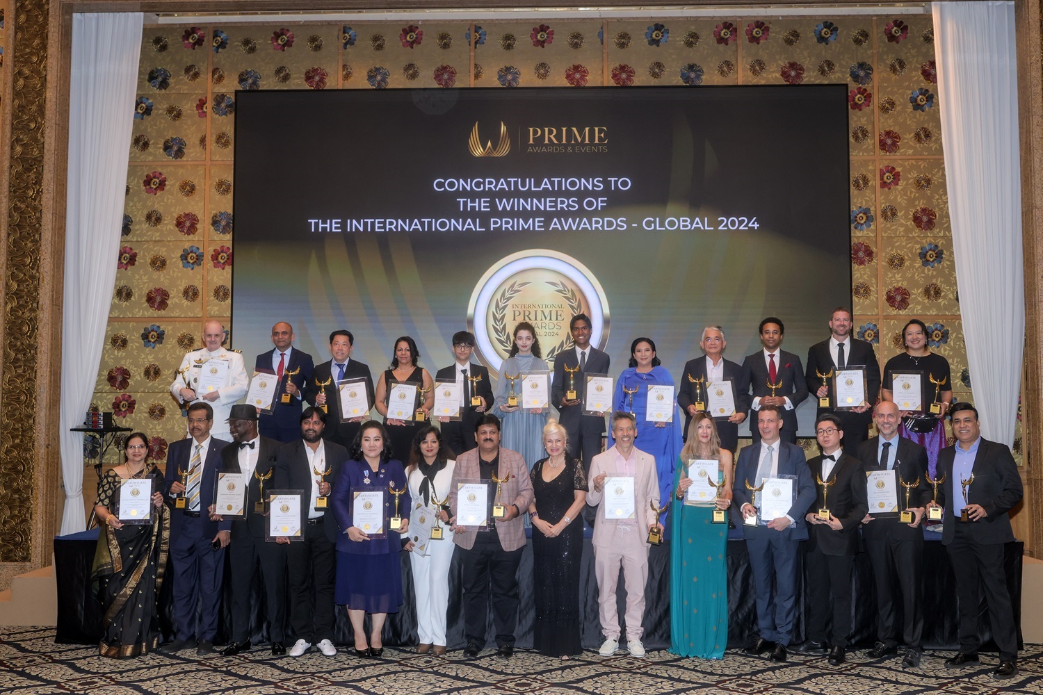 Sudaco Prime Events LLC จัดงาน The International Prime Awards ในไทย เชิดชูบุคคลและองค์กรชั้นนำจากทั่วโลกผู้ยกระดับวงการอย่างโดดเด่น