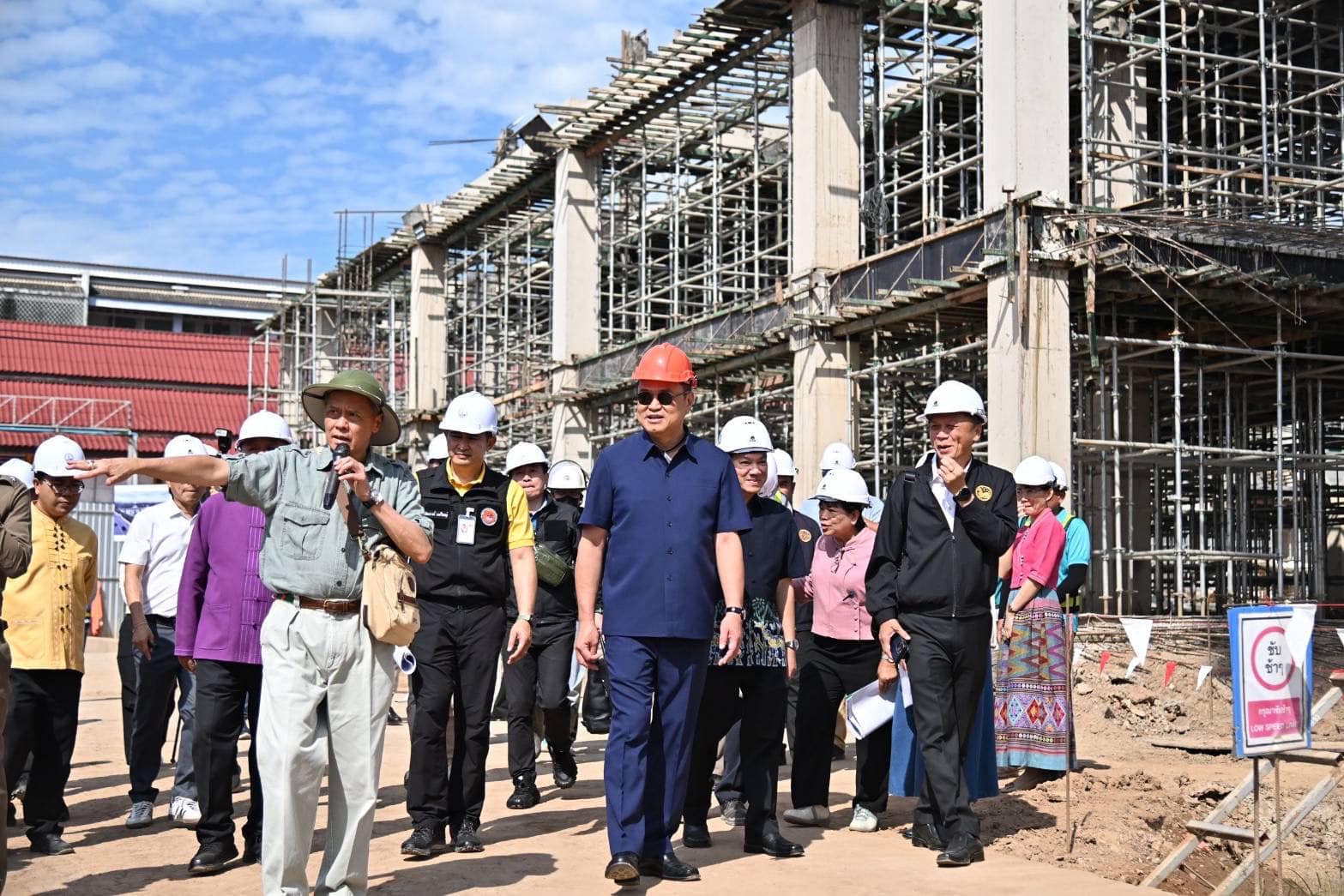 มท.1 ติดตามการก่อสร้างโครงการหอศิลปวัฒนธรรมเมืองน่าน และแหล่งเรียนรู้ศิลปวัฒนธรรมล้านนาตะวันออก