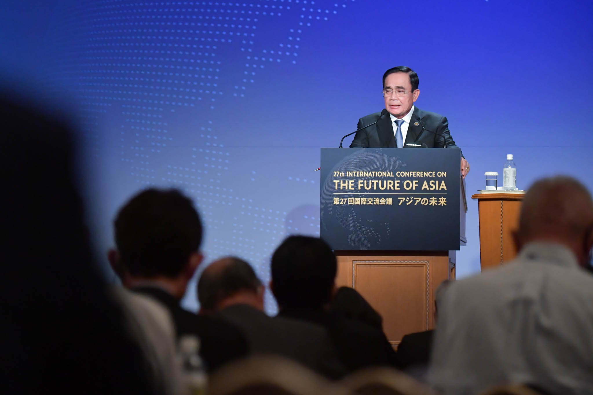 "นายกฯ" แสดงปาฐกถา Nikkei Forum ครั้งที่ 27 ย้ำเอเชียต้องยืดหยุ่นปรับตัวหนุนความยั่งยืน สร้างสังคมที่ครอบคลุม  