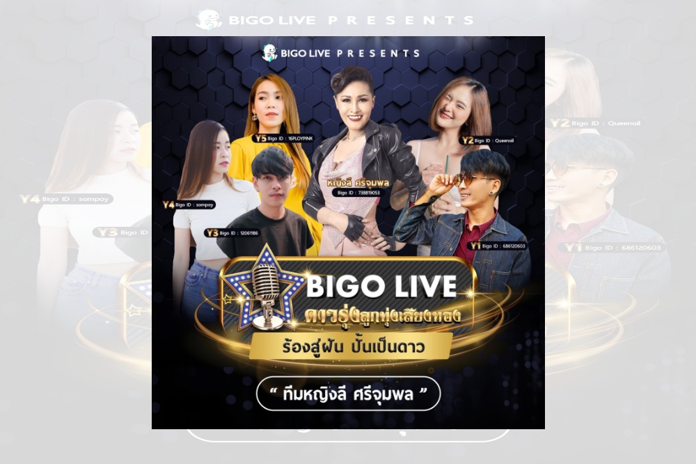 หญิงลี, ตรี, เอิ้นขวัญ เปิดโผ 15 คนสุดท้าย เข้ารอบชิงชนะเลิศ BIGO Live ดาวรุ่งลูกทุ่งเสียงทอง ร้องสู่ฝัน ปั้นเป็นดาว