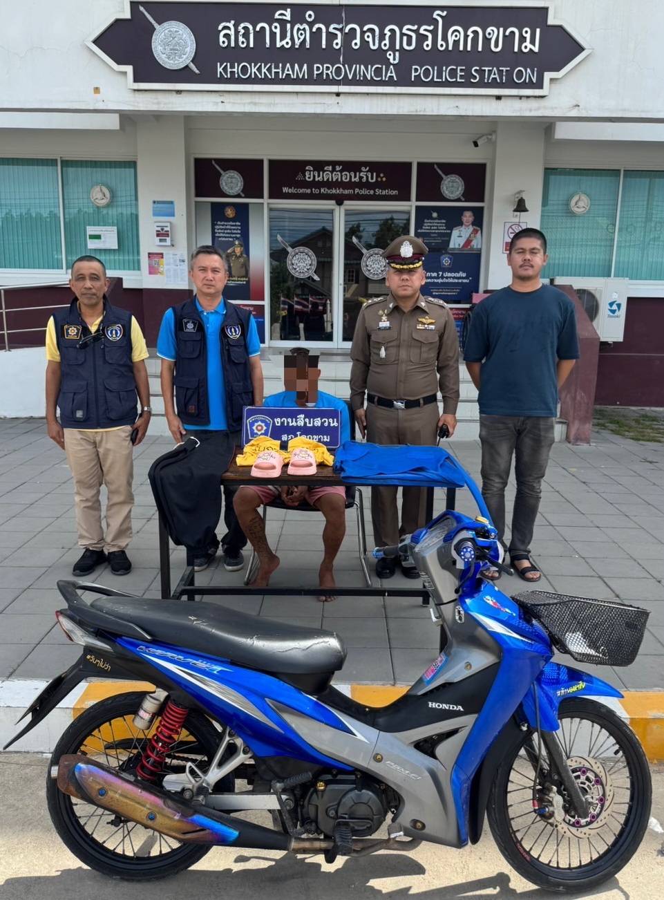 "รถหายได้คืน"ตำรวจโคกขาม บุกรวบโจรขโมยรถ7วัน4คัน 
