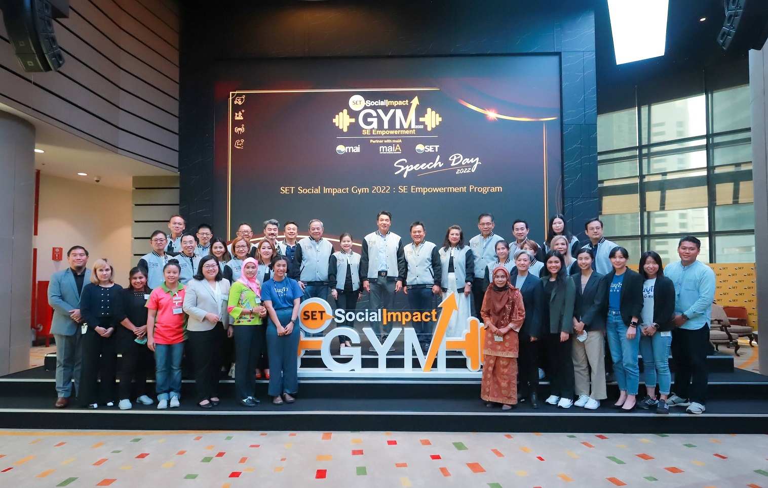 SET Social Impact Gym 2022 สร้างความแข็งแกร่งธุรกิจเพื่อสังคม ร่วมมือกับภาคธุรกิจในการขับเคลื่อนสังคมสู่ความยั่งยืน เป็นปีที่ 6