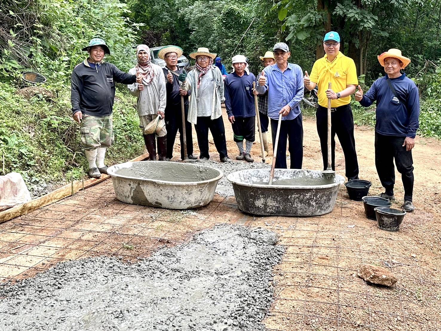 อำเภอศรีสัชนาลัย รวมพลังชุมชนจัดกิจกรรม เฉลิมพระเกียรติพระบาทสมเด็จพระเจ้าอยู่หัว 