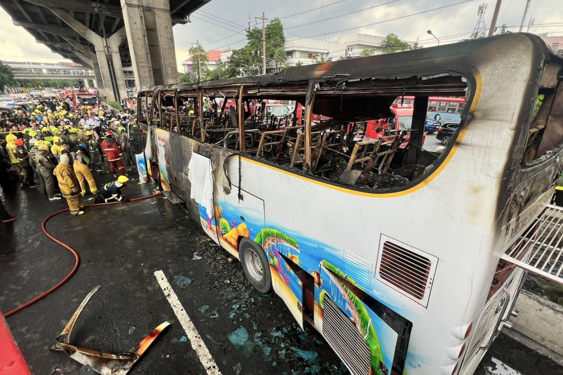 ด่วน! สั่งเด้ง “หัวหน้านายช่างตรวจสภาพรถ” ขนส่งสิงห์บุรี เซ่นรถบัสนักเรียนไฟไหม้ พร้อมตั้งคณะกรรมการสอบข้อเท็จจริง