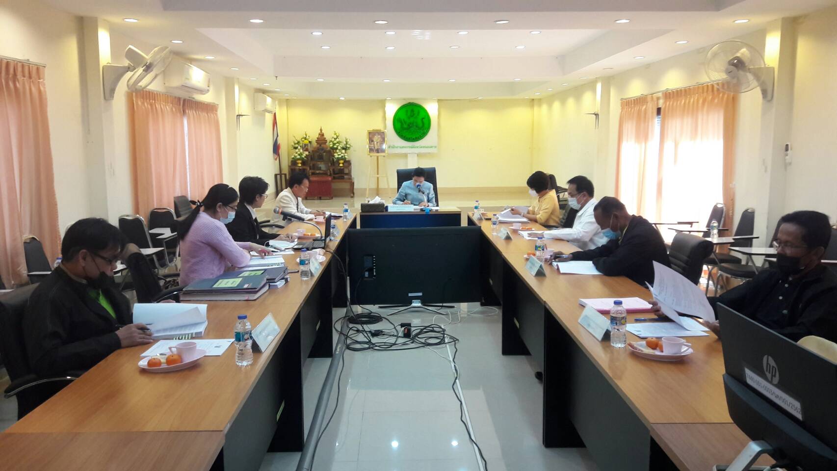 สหกรณ์หนองคาย ประชุมคณะอนุกรรมการพิจารณาเงินกู้กองทุนพัฒนาสหกรณ์  เพื่อให้สมาชิกสหกรณ์ได้สู้ภัยโควิด 