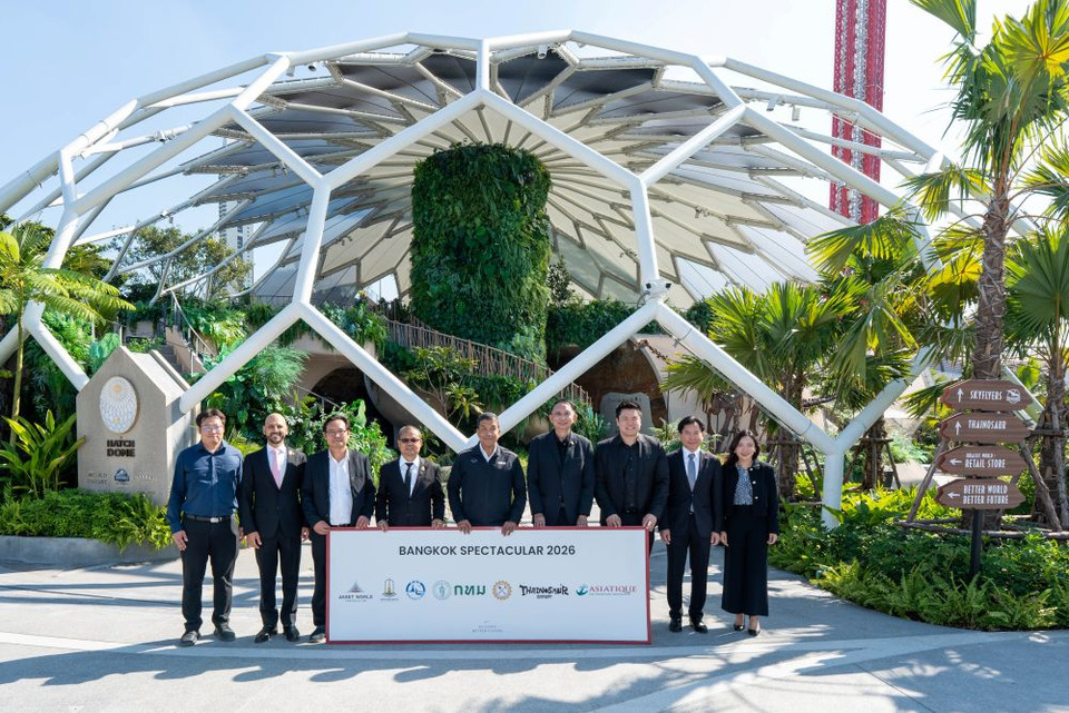 AWC เปิดปรากฏการณ์ “Bangkok Spectacular 2026” พร้อมฤกษ์ดี “THAINOSAUR Museum” มุ่งสู่แห่งศิลปะ วัฒนธรรม เรียนรู้สู่กรุงเทพ