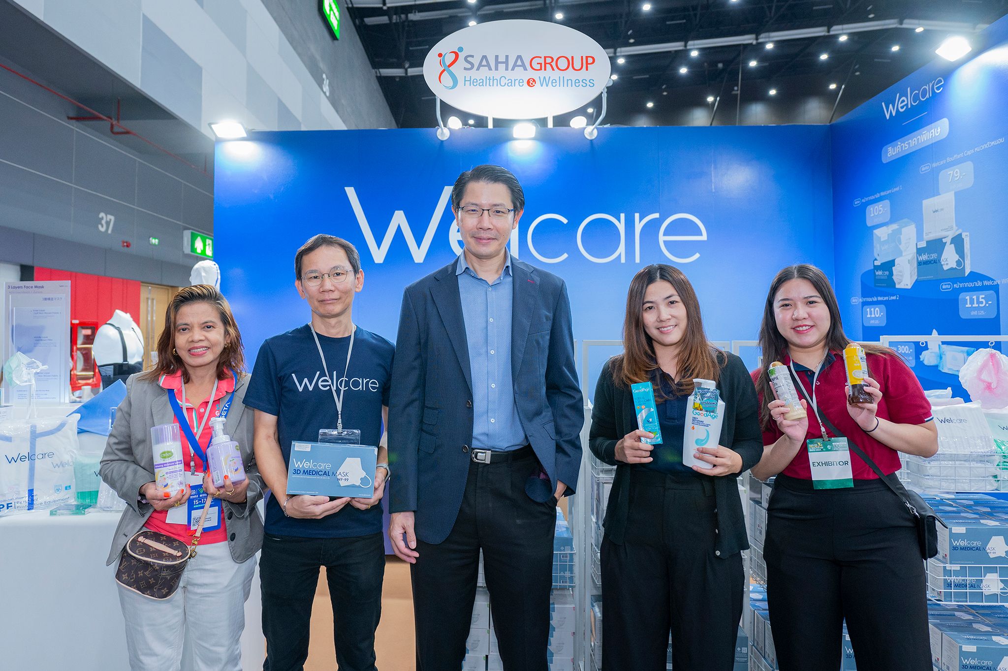 สหกรุ๊ปเฮลธ์แคร์ส่ง 4 แบรนด์จัดแสดงในงาน Thailand Wellness & Healthcare Expo 2024