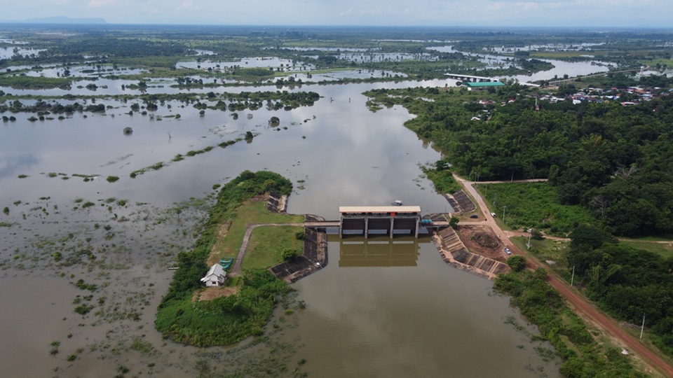 น้ำโขงแตะ 11 เมตรห่างจุดวิกฤติแค่เมตรเดียวกระทบลำน้ำสาขาสายหลักลำน้ำอูน-ลำน้ำสงครามเกินความจุ
