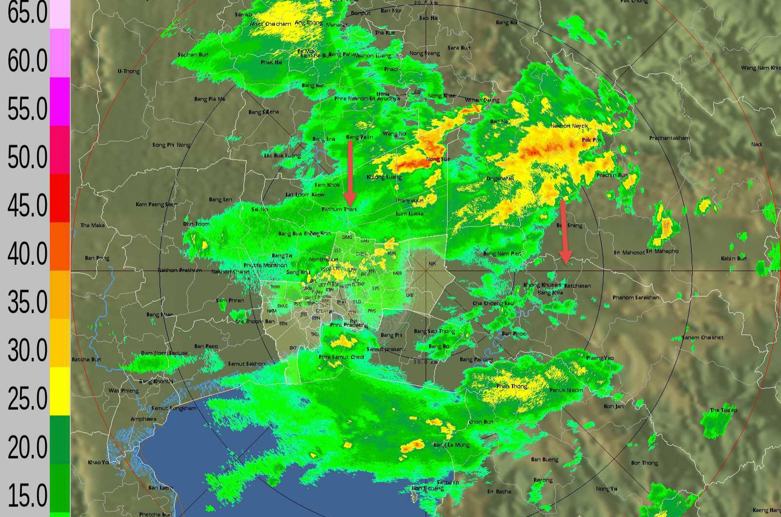 วันนี้กทม.ฝนตกร้อยละ 70 ของพื้นที่ มีตกเล็กน้อยสลับปานกลางหลายเขตทั้ง ลาดพร้าว จตุจักร บางกอกน้อย