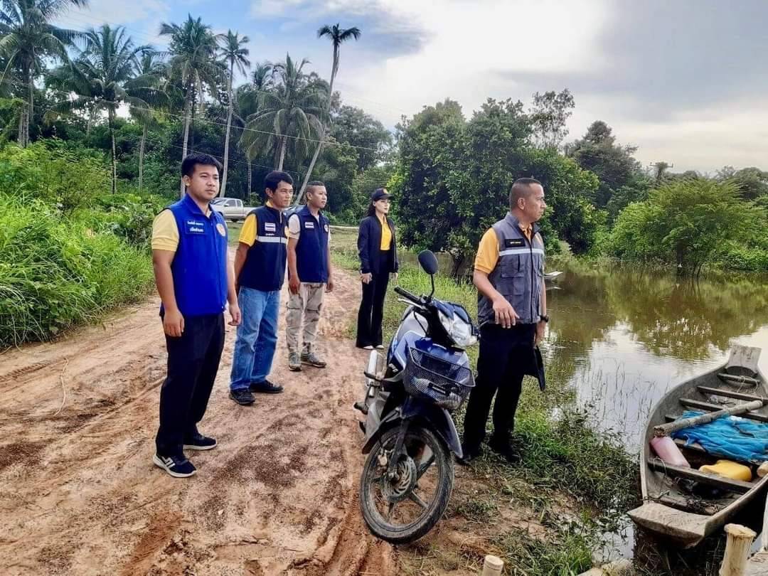 นอภ.เมืองยโสธรเกาะติดสถาการณ์น้ำในพื้นที่ลุ่มน้ำเตรียมพร้อมให้การช่วยเหลือประชาชนหากเกิดน้ำท่วม