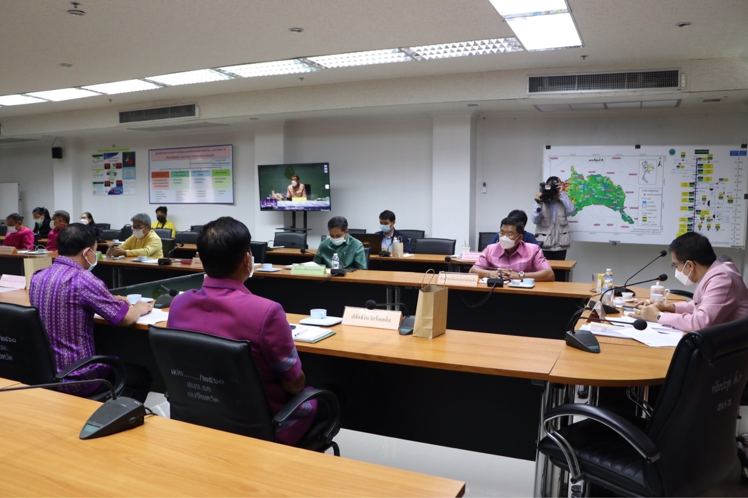 จ.ร้อยเอ็ดประชุมรับมอบนโยบายและชี้แจงข้อราชการสำคัญของปลัดกระทรวงมหาดไทย