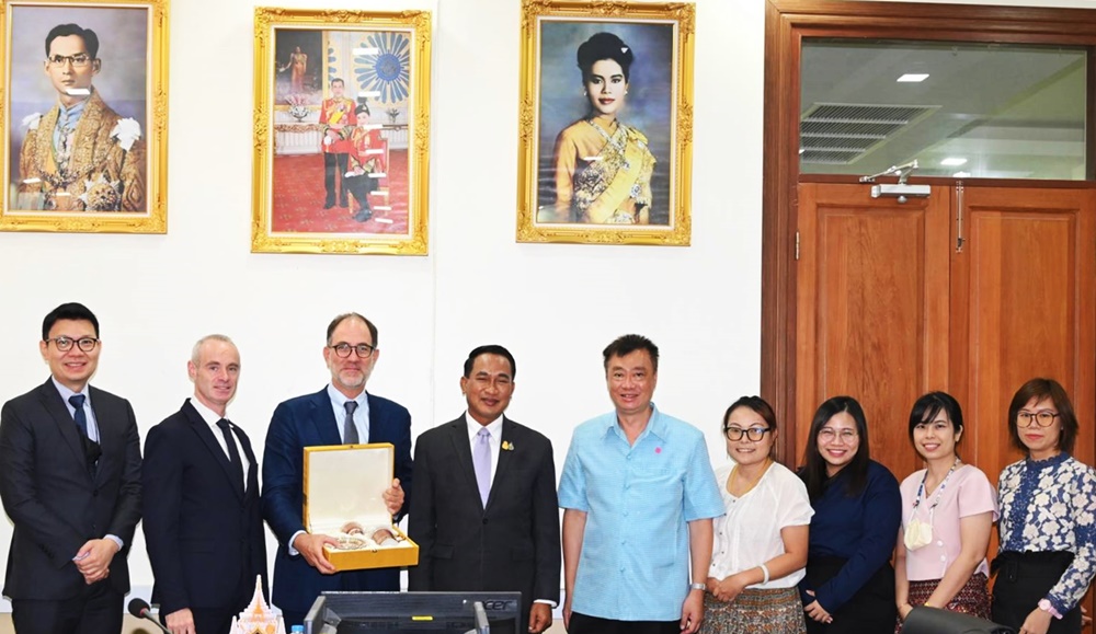 อธิบดีปศุสัตว์ หารือหน.การค้าและเศรษฐกิจสหภาพยุโรป ประจำไทย พัฒนาความร่วมมือเทคนิค-การค้าสินค้าปศุสัตว์