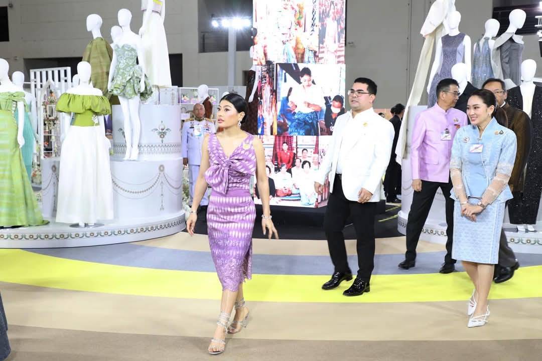 อ่างทองรับเสด็จสมเด็จพระเจ้าลูกเธอเจ้าฟ้าสิริวัณณวรีฯในงาน Silk Festival 2024 สู่การพัฒนาที่ยั่งยืน
