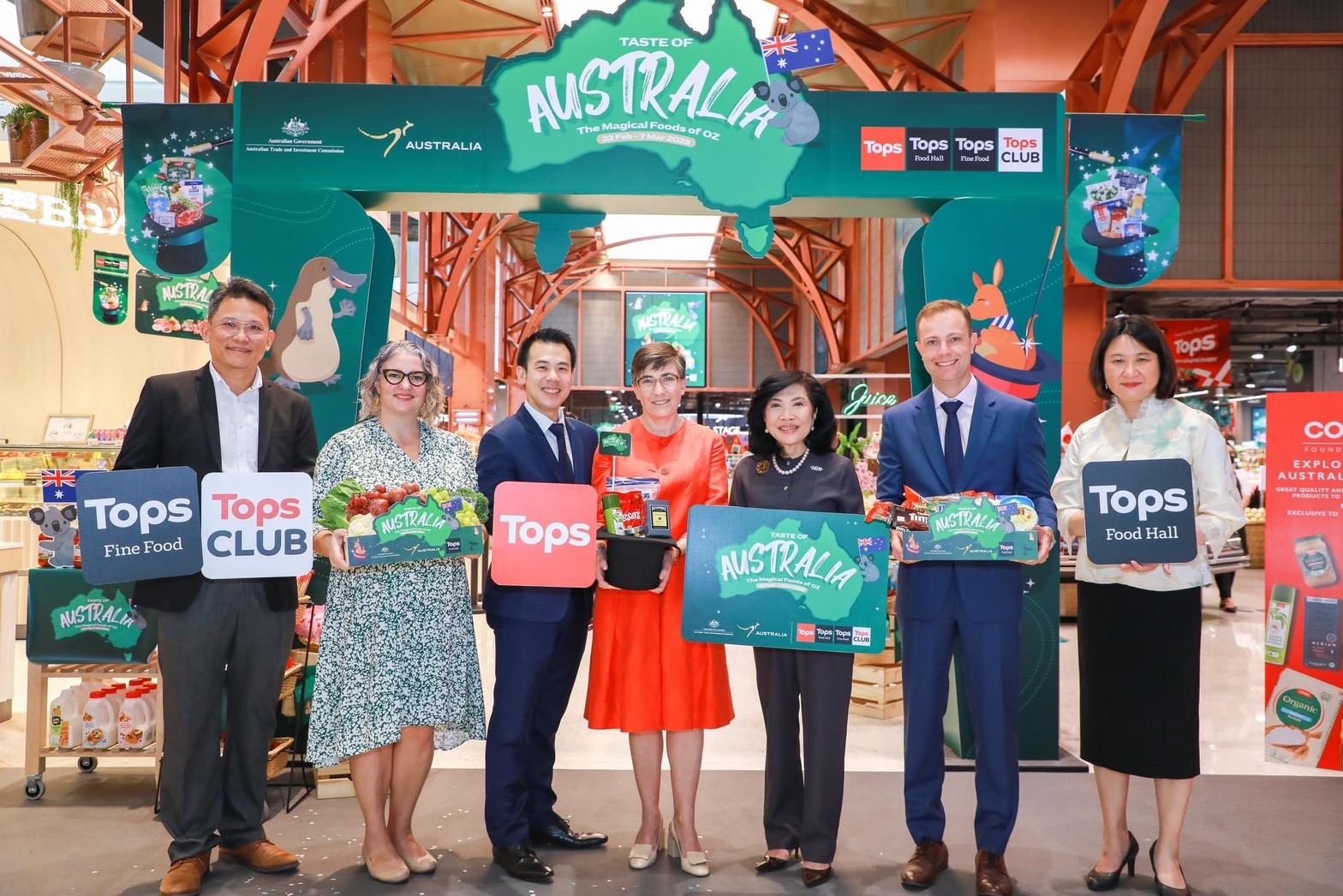 "ท็อปส์" ชวนค้นพบประสบการณ์ช้อปสินค้าระดับเวิลด์คลาส ในงาน “Taste of Australia : The Magical Foods of OZ” 