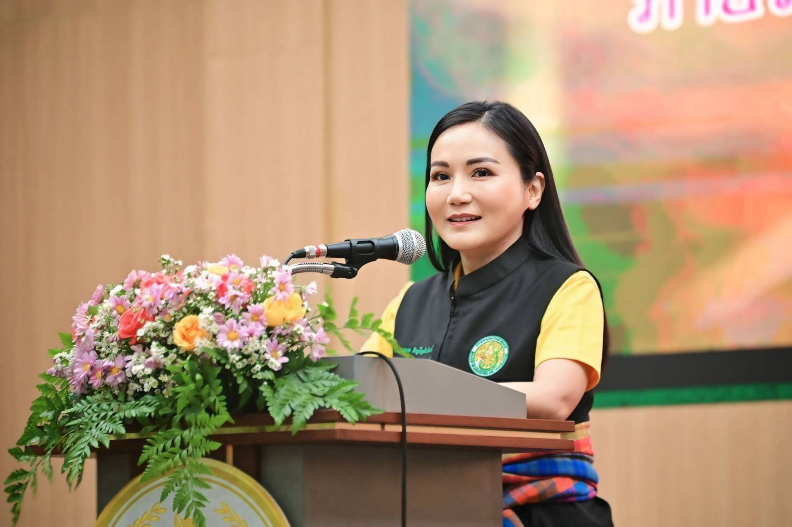 “รมว.นฤมล” เปิดโครงการขยายศักยภาพการผลิตเมล็ดพันธุ์ข้าวและข้าวคุณภาพดีของกลุ่มนาแปลงใหญ่ 