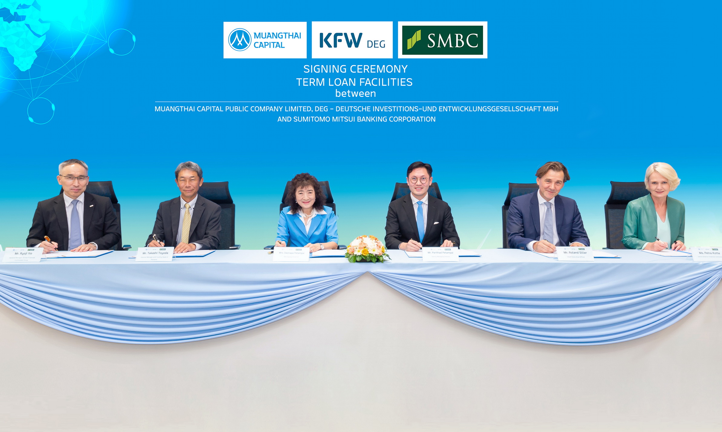 MTC รับการสนับสนุนเงินทุนจากธนาคาร "DEG และ SMBC" ช่วยพัฒนาสังคมไทย สร้างรากฐานทางเศรษฐกิจอย่างยั่งยืน