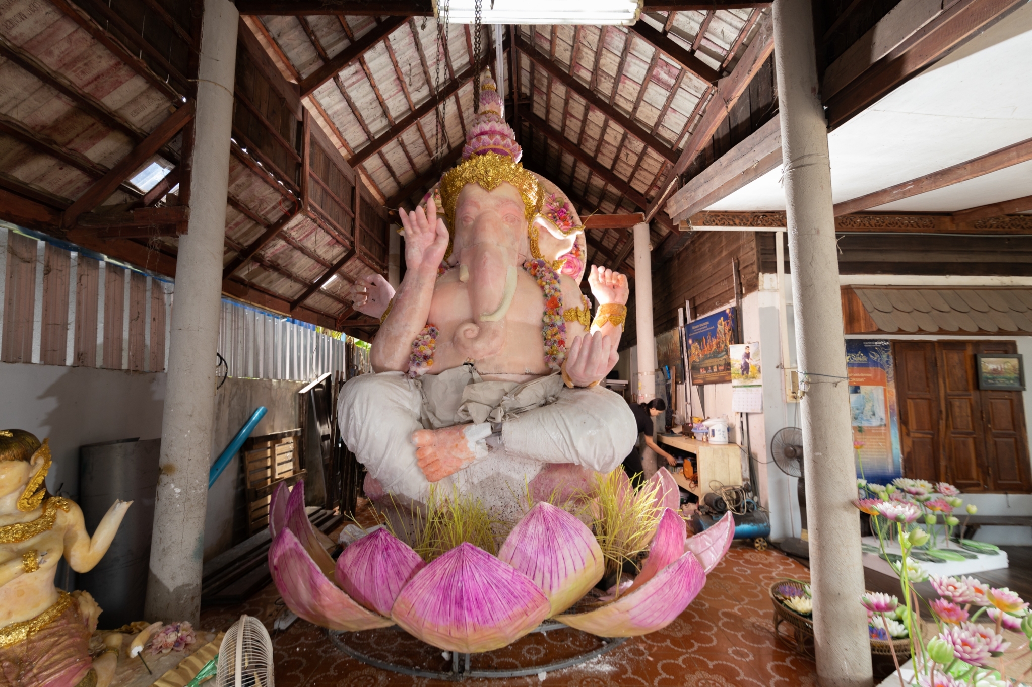ประติมากรรม Miracle Of Candle มหัศจรรย์เทียนพรรษา หนึ่งเดียวในโลก คอนเซปต์ “The Story Of Ganesha คณปติ” ที่เซ็นทรัล อุบล