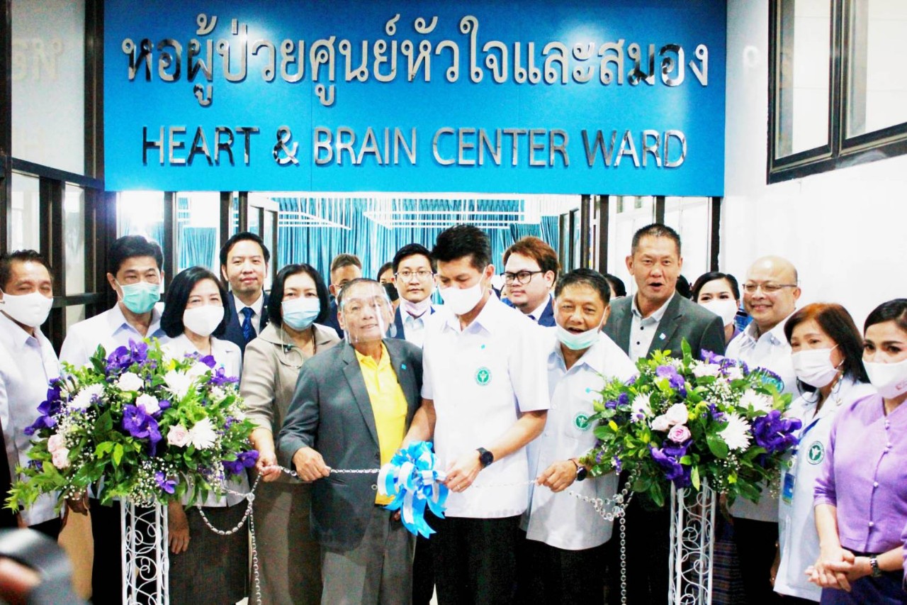 โรงพยาบาลหัวหินเปิดศูนย์โรคหัวใจและหลอดเลือดสมอง 24 ชั่วโมง 