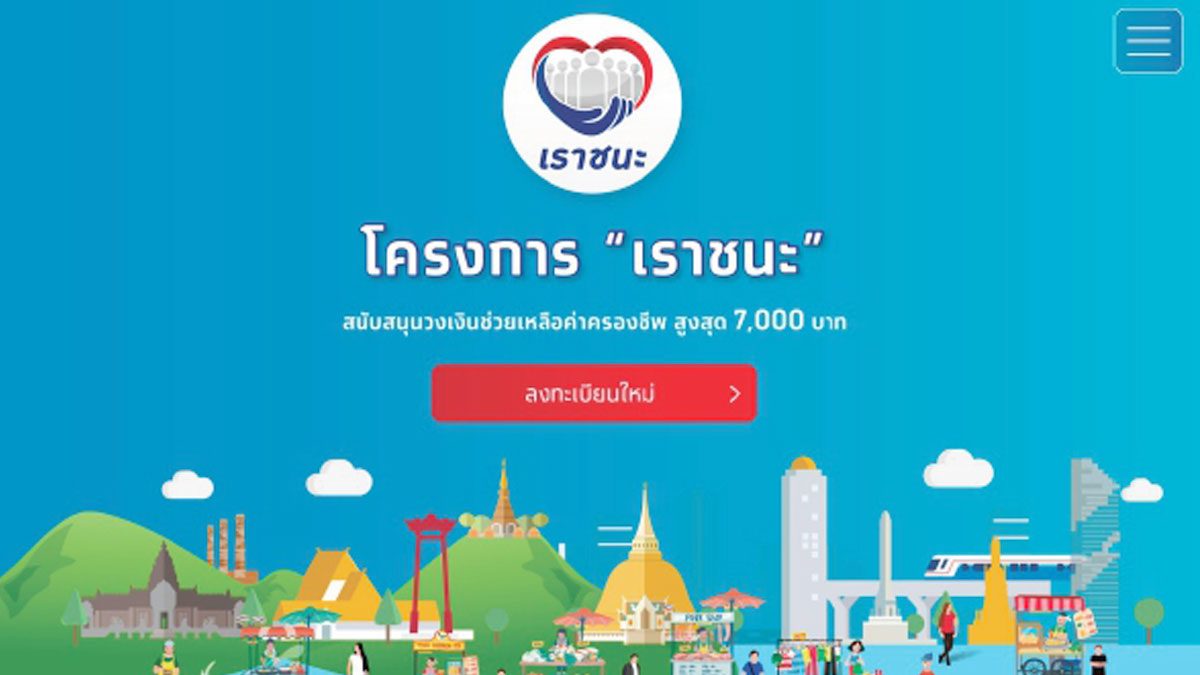 พรุ่งนี้(29 ม.ค.)ไม่ต้องรีบลงทะเบียนเราชนะ เข้าเกณฑ์ได้ทุกคน เปิด 24 ชั่วโมงถึง 12 ก.พ.นี้ 