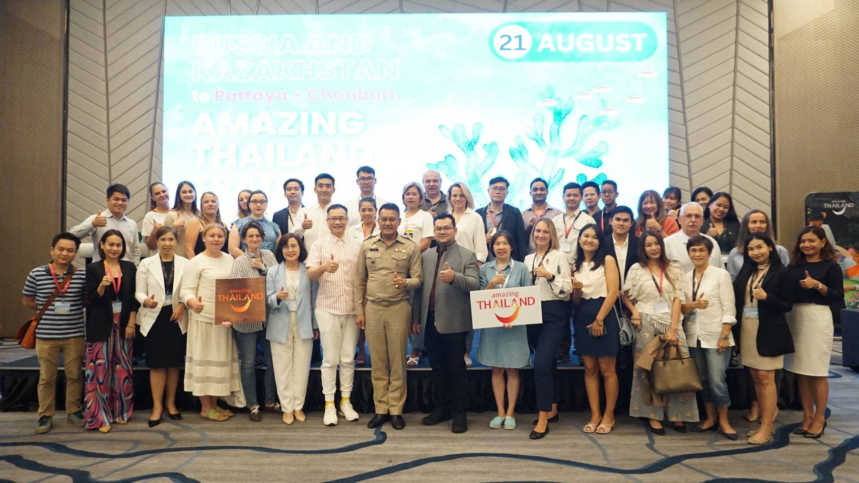 ททท.นำคณะผู้แทนบริษัทนำเที่ยวจากรัสเซียและสาธารณรัฐคาซัคสถานสำรวจเส้นทางท่องเที่ยวในพื้นที่พัทยา-สัตหีบ