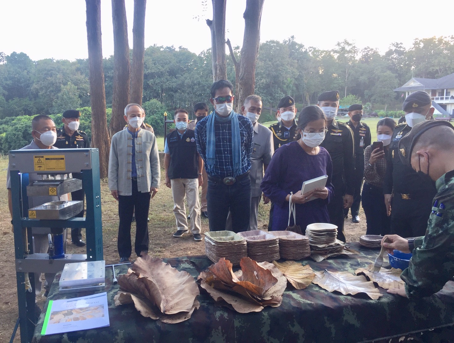 ที่ปรึกษาพิเศษประจำสำนักงานมูลนิธิชัยพัฒนา ตรวจความพร้อมโครงการทหารพันธุ์ดี