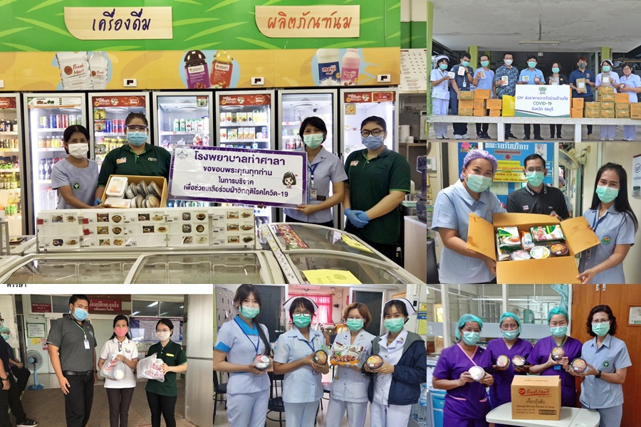 CPF ยืนหยัดเคียงข้างบุคลากรทางการแพทย์ ส่งมอบอาหารปลอดภัย 183 โรงพยาบาลทั่วประเทศ 