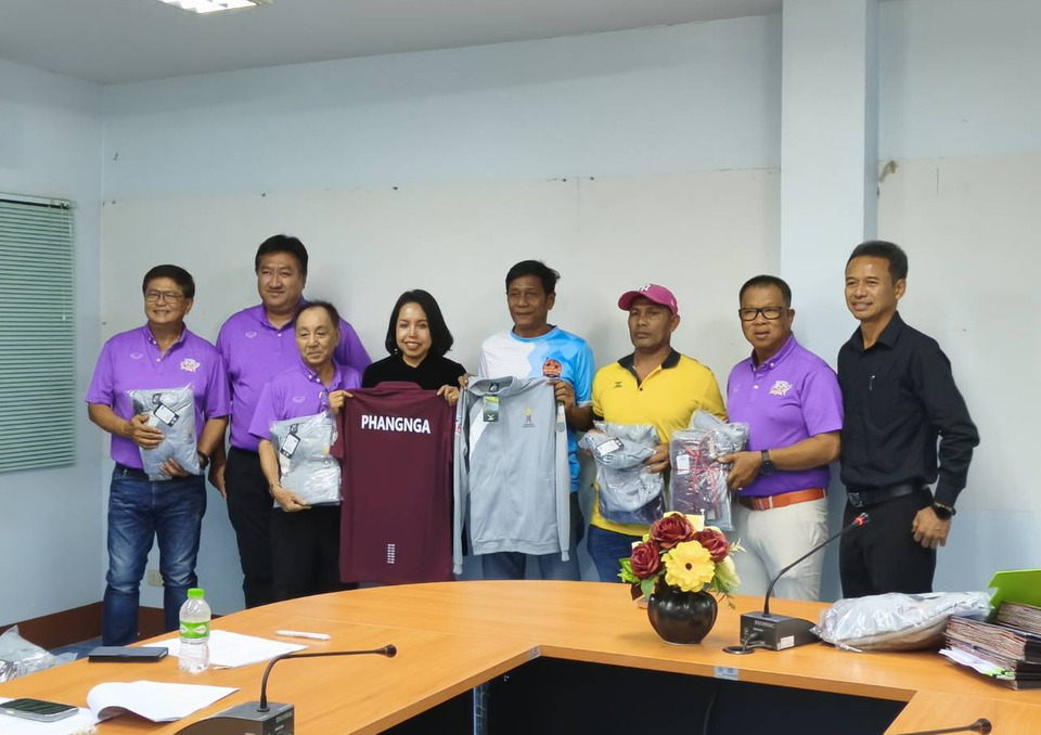 สมาคมกีฬาแห่งจังหวัดพังงาส่งทัพนักกีฬาเข้าร่วม “สุราษฎร์ธานีเกมส์” ครั้งที่ 41