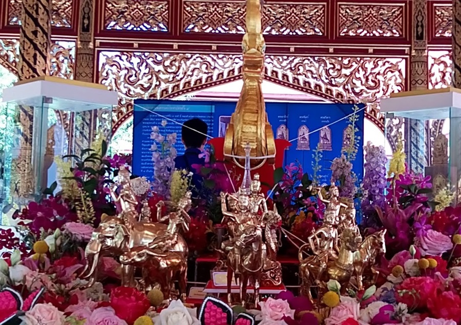 อัญเชิญพระธาตุ-เทวดานพเคราะห์ 9 องค์ ให้ปชช.สรงน้ำมหาสงกรานต์