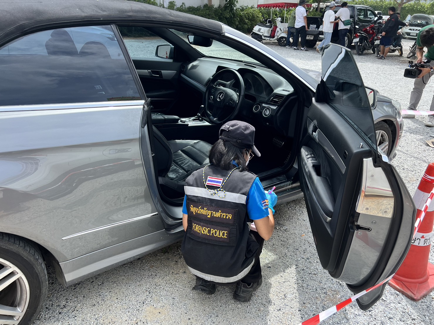 ส่อแววไม่ดี! นักธุรกิจชาวเยอรมันหายตัว “ตร.” เร่งตรวจรถเบนซ์พบเจตนาทำลายหลักฐาน