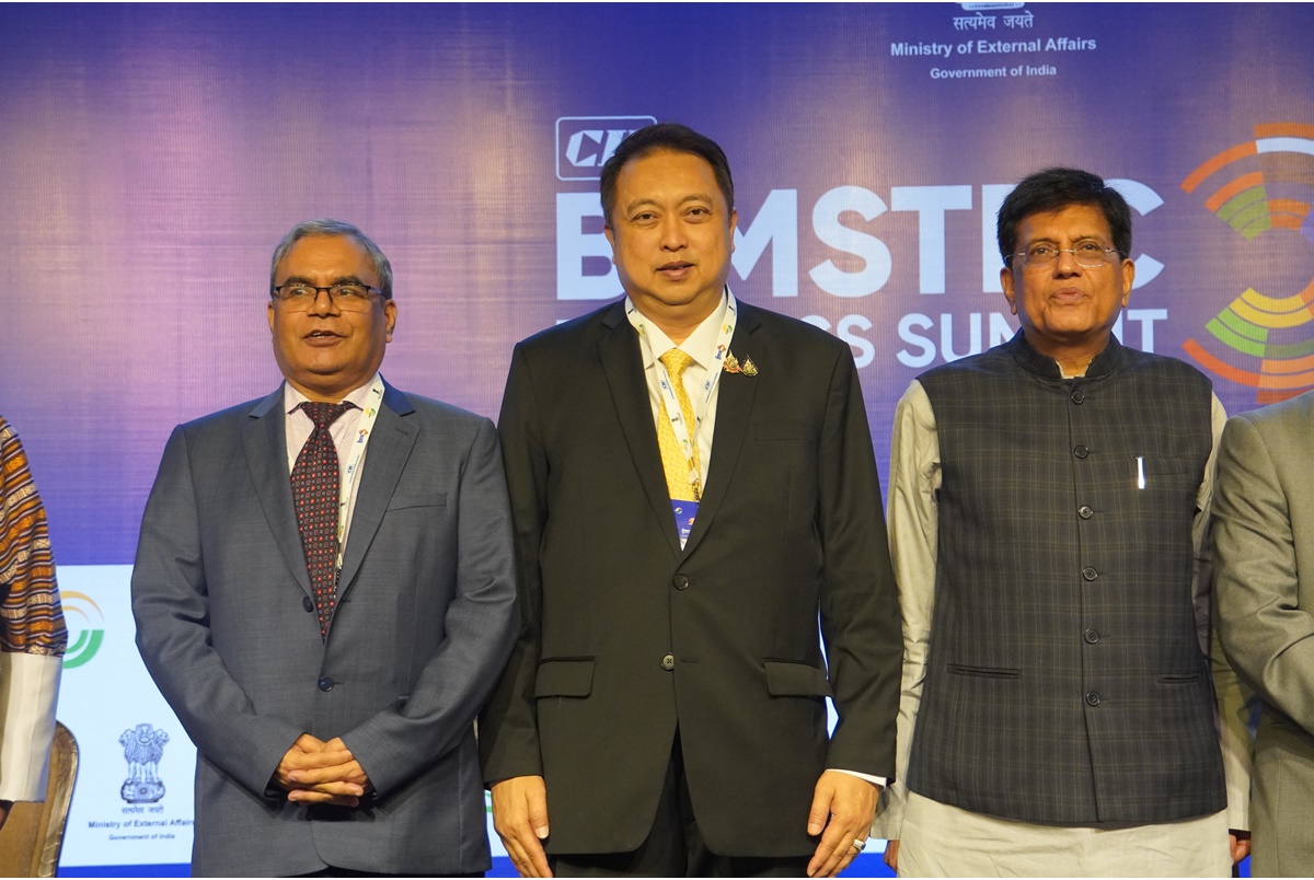 "สุชาติ" เร่งผลักดัน BIMSTEC FTA ในเวทีระดับภูมิภาคร่วม 7 ประเทศที่กรุงนิวเดลี ประโยชน์ที่ไทยได้ตลาดส่งออกใหญ่ที่สุด