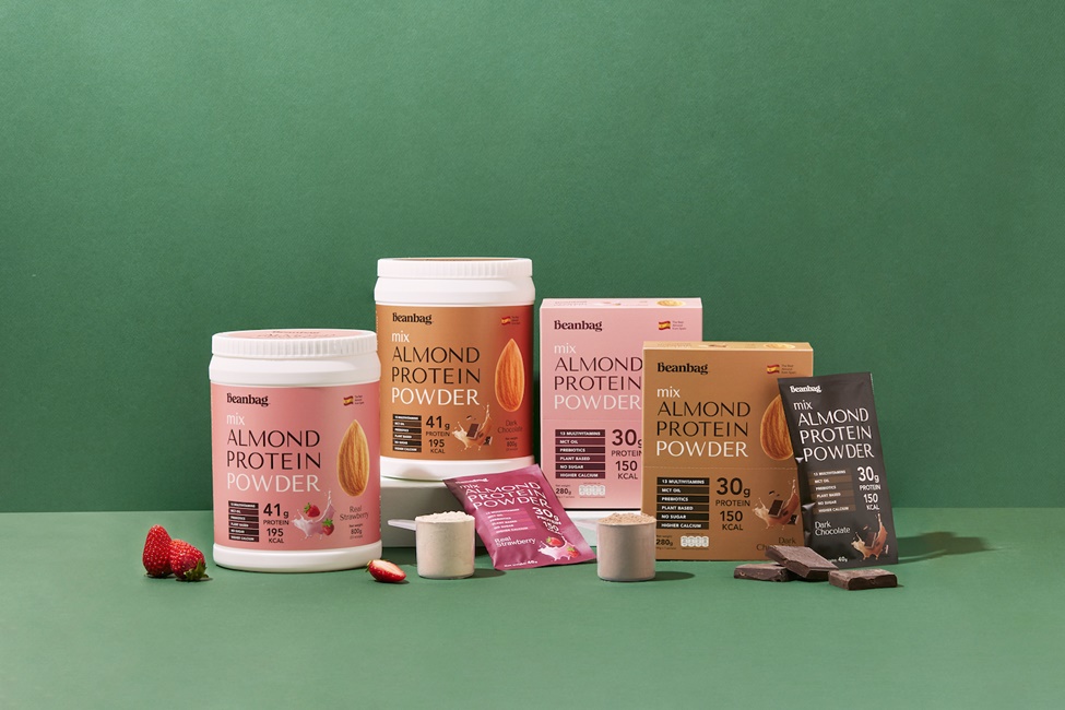 BEANBAG เปิดตัว Beanbag Mix Almond Protein  นวัตกรรมโปรตีนจากอัลมอนด์ แบรนด์แรกในเอเชีย