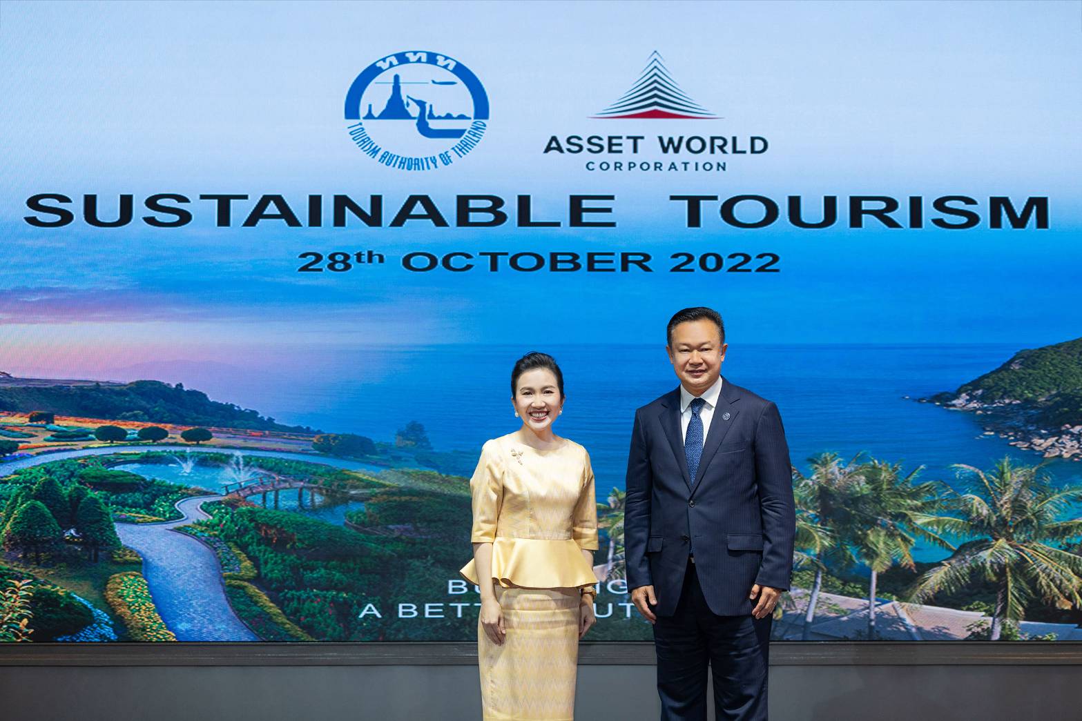 แอสเสท เวิรด์ คอร์ปจับมือ 'ททท.'และพันธมิตรขับเคลื่อนอุตสาหกรรมท่องเที่ยวยั่งยืน
