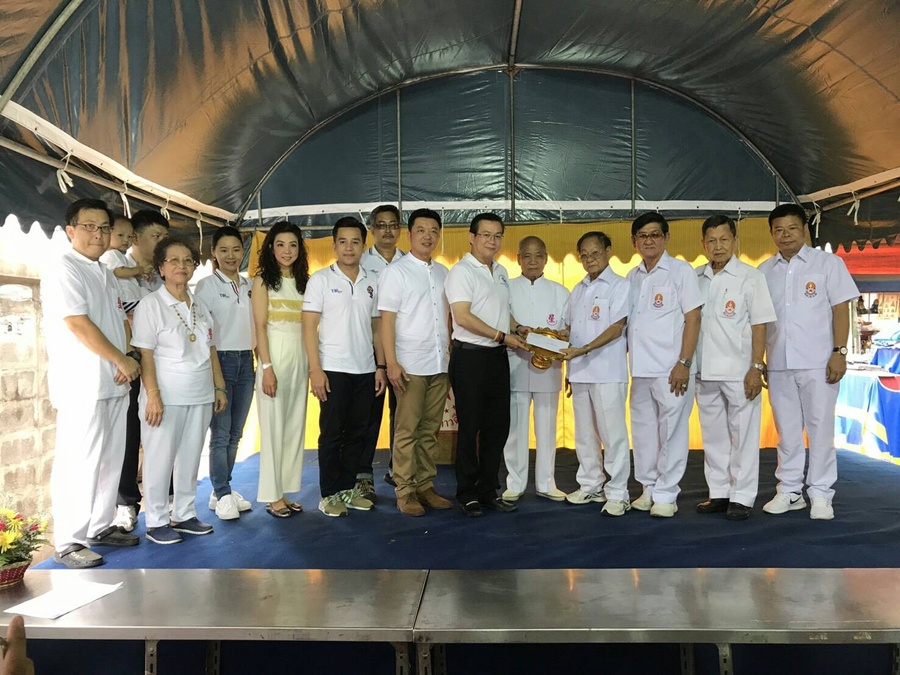  ทิพยประกันภัยนำทีมหนุมานทิพยจิตอาสาทำบุญมอบโลงศพ-ผ้าห่อศพมูลนิธิสว่างบริบูรณ์ธรรมสถาน